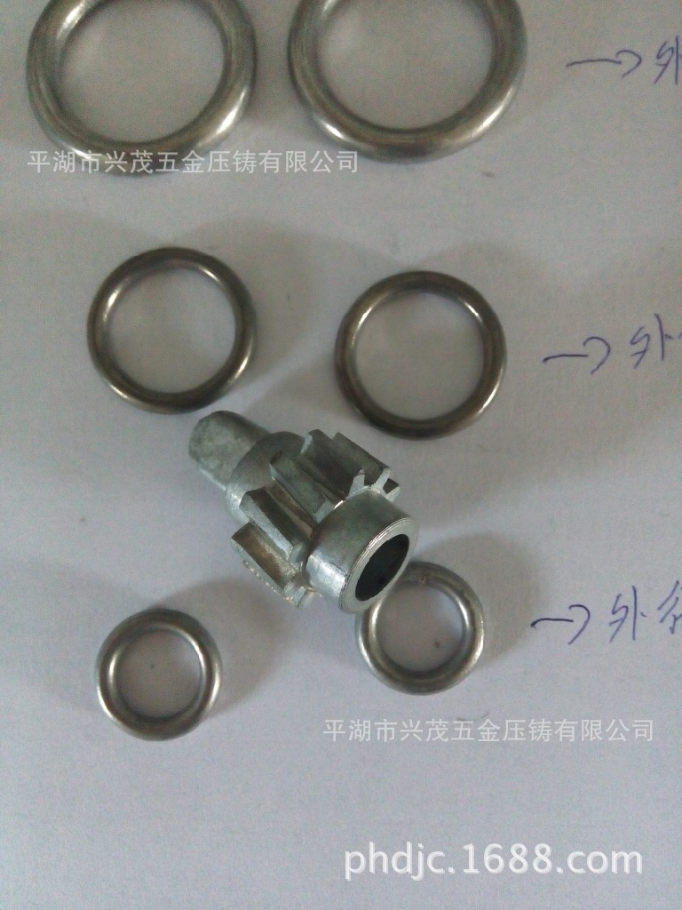 锌合金材质圆圈帐篷连接件圆圈户外帐篷配件五金扣