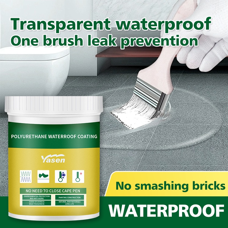 Waterproof adhesive透明防水胶卫生间防水涂料免砸砖胶水外贸款